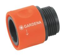 Коннектор для резьбовых шлангов Gardena